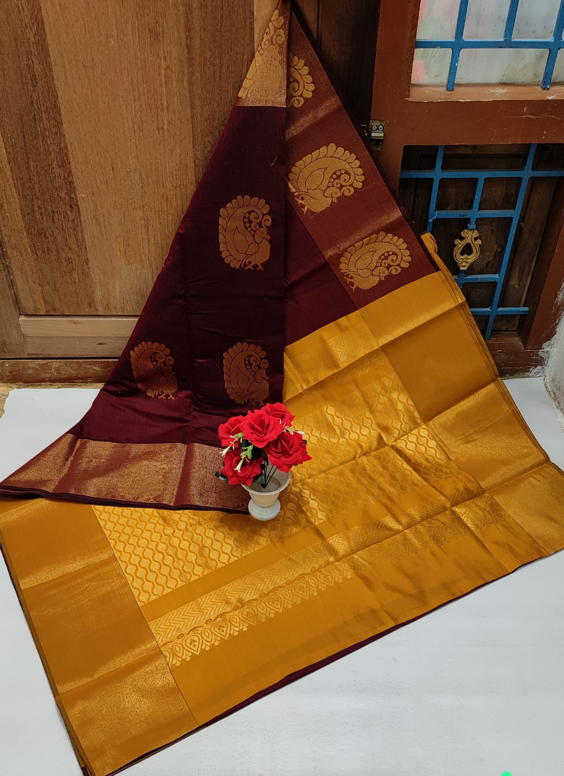 Chanderi Kuppadam saree
